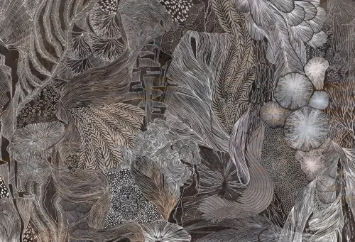 С 1582-3 Монохромная флора