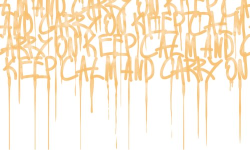 С 83805 KEEP CALM AND CARRY ON