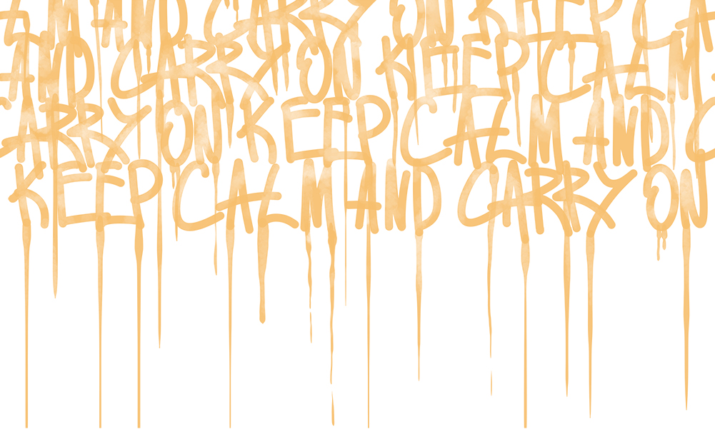 С 83805 KEEP CALM AND CARRY ON